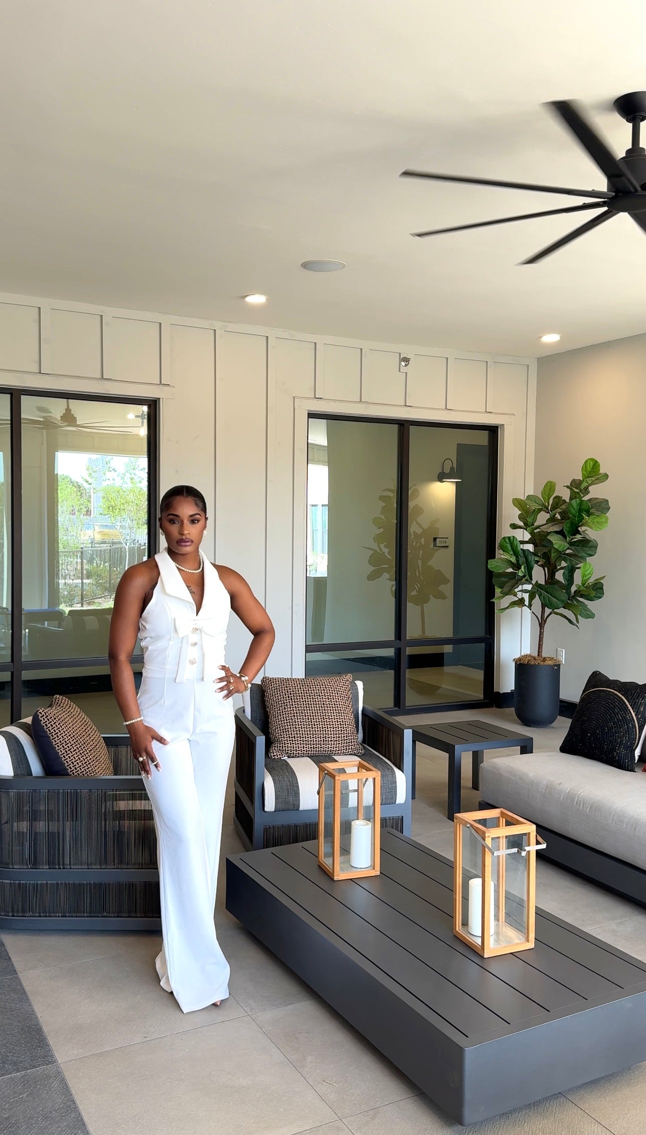White Luxe Jumpsuit