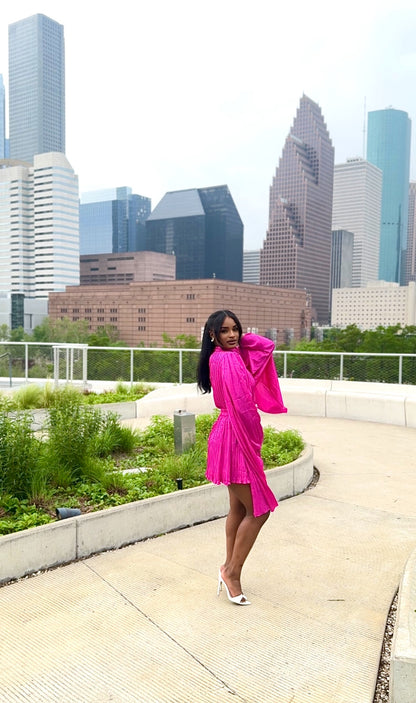 Hot Pink Romper