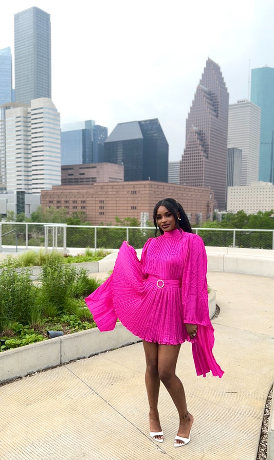 Hot Pink Romper