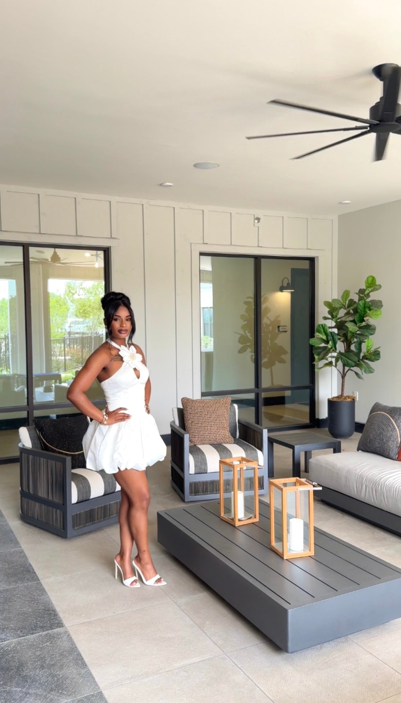 White Bubble Dress