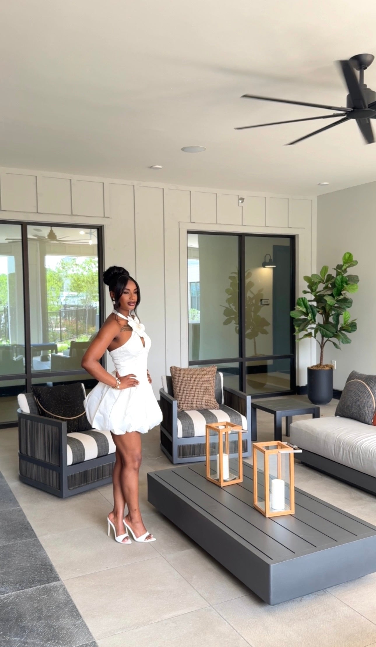 White Bubble Dress